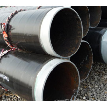 Factory Price Q345 ERW 3PE coated pipe for natural gas
